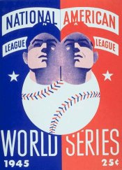 1945 Cubs World Series Program